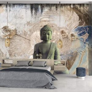 3D wallpaper lord budha wallpaper