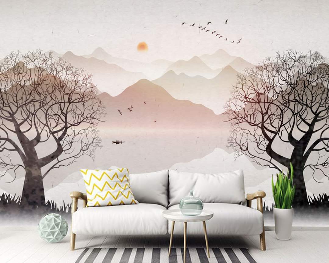 FB_IMG_1726327885944 Tree Lake Wall Photo Wallpaper, Starry Moon Sun Custom Photo Peel and Stick Mural Poster 3D Bedroom Study Room Background Wall Painting