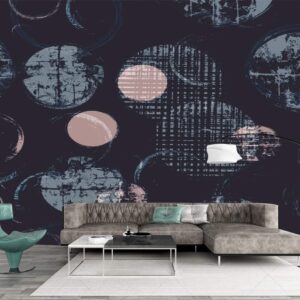 3D black boll wallpaper