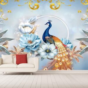 3D peacocks wallpapers Natura