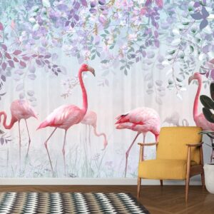 Pink Flamingo Wallpaper for Walls 14