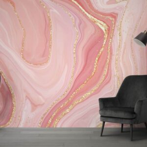 Rose Gold Marble Wallpaper for Wall