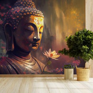 Sougata, Peaceful Zen Buddha Murals