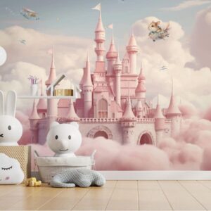 Swapna Mahal, Celestial Dream Castle Wallpaper for Kids Nest