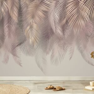 Talipatra, Palm Leaves Fresco Wallpaper for Wall