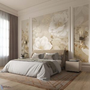 3D flowers wallpaper