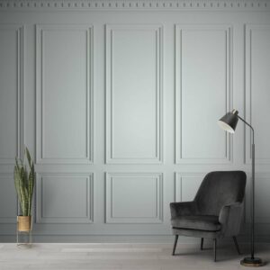 Symmetrical Splendour Moulding Wallpaper for Walls