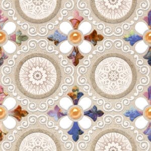 Reaped pattern wallpaper matric design