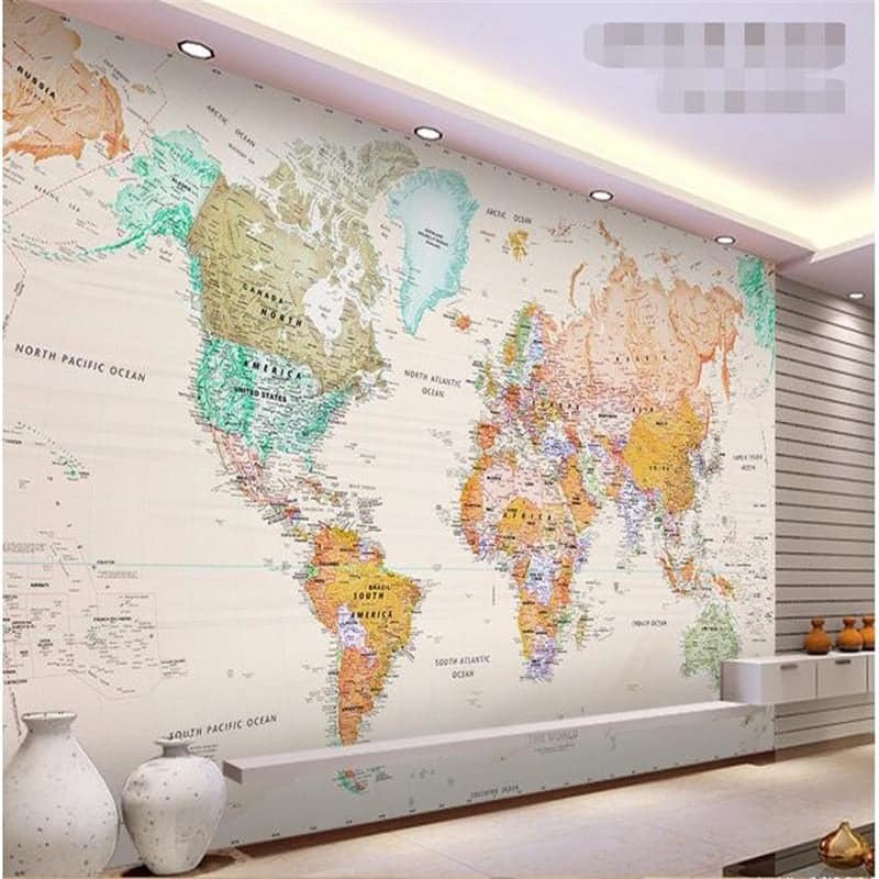 3d-Mural-Room-Elegant-Light-Colour-Version-World-Map_wallpaper2