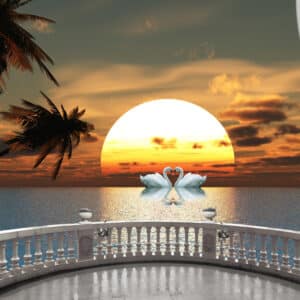 Natural wallpaper mural your wall