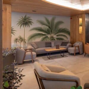 Exotic Palm Bliss Wallpaper Mural