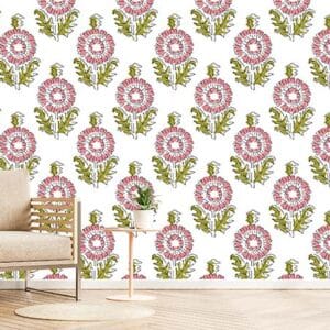 Artisan Petals Wallpaper Mural