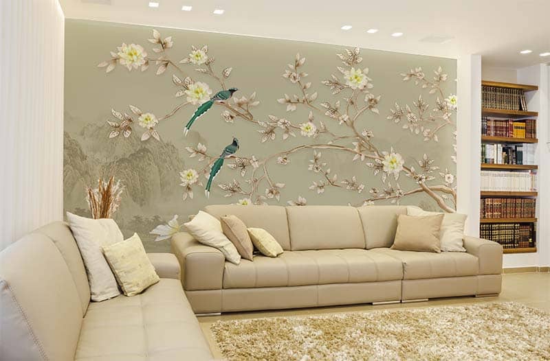 Chinoiserie-Style-Wall-Decor-Wallpaper-Mural-M
