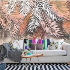 A Zenith of Palm Zen Wallpaper Mural