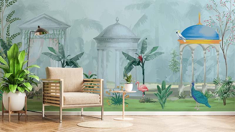 Baag-Bharat-Style-Royal-Bagicha-Wallpaper-Mural-M