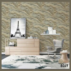 3D Fluid Marble Texture Fabric wallpaper